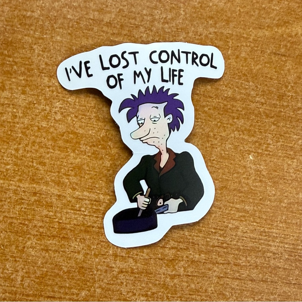 Funny Cartoon‎ Character Sticker